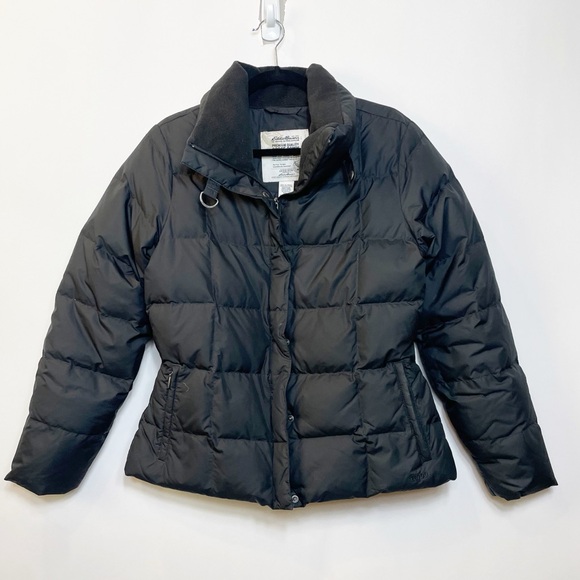 Eddie Bauer Jackets & Blazers - Eddie Bauer EB700 High Neck Puffer Coat Jacket 75% Goose Down Black Size Medium